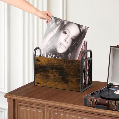 حامل مجلات YINMIT، أرضية رف المجلات، سلة تخزين المجلات، منظم حامل الملفات، صندوق منظم المجلدات للمجلات والكتب والصحف والأجهزة اللوحية in Kuwait