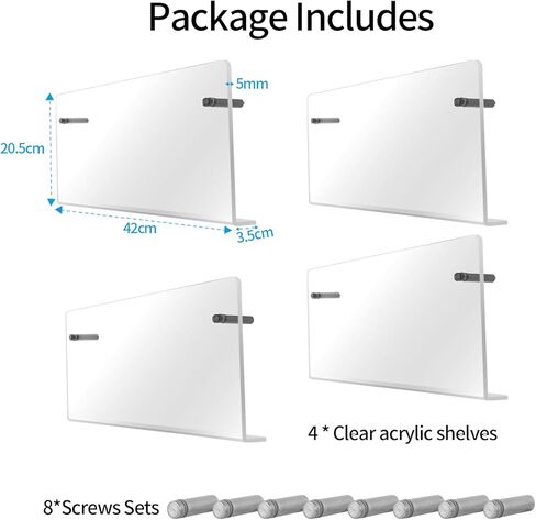 حامل عرض المجلات، حامل مجلات من الأكريليك الشفاف مثبت على الحائط، أرفف كتب عائمة للجدار، حامل كتيبات حائطية للمكتب، غرفة الانتظار، الكنيسة، المقهى، العرض المنزلي in Kuwait