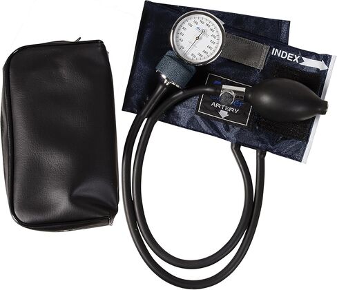 MABIS Aneroid Sphygmomanometer with Adjustable Gauge, Adult Cuff Size 13" to 20", Professional Manual Blood Pressure Cuff, Caliber Series, Large Adult Cuff in Saudi Arabia