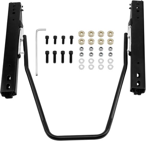 Universal Seat Slider, Dual Locking Rails Brackets Kit Compatible with Most Aftermarket Car Seat, Racing seat in Saudi Arabia