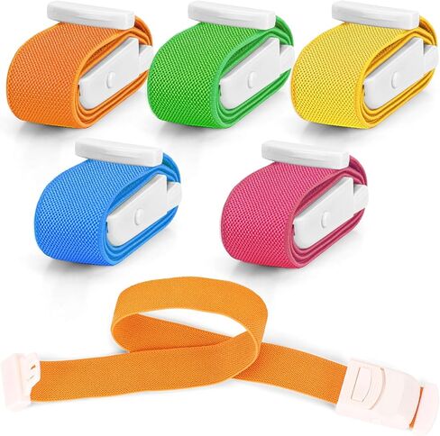 Atealus 5 Pack Adjustable Tourniquet - Elastic Quick Release Buckle Band Emergency Tourniquets for Home Outdoor Sport Camping Hiking(17.7 * 1 Inch) in Saudi Arabia