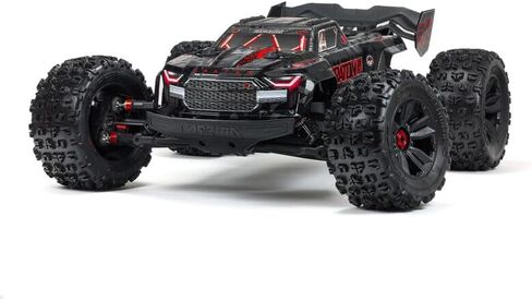 ARRMA RC Truck KRATON 4X4 8S BLX 1/5 Speed ​​Monster Truck Black، RTR (يتضمن جهاز الإرسال والاستقبال، البطاريات والشاحن غير متضمن)، ARA5808V2T1 in Saudi Arabia