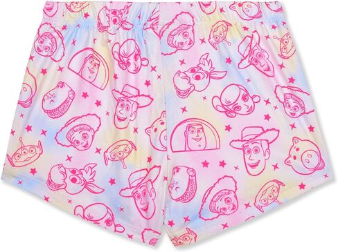 Disney Toy Story Bo Peep and Jessie Girls’ 2 Pack Shorts for Toddler and Little Kids – Pink/Multicolor in Saudi Arabia