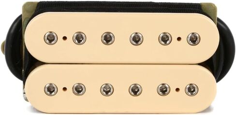 DiMarzio Super Distortion Humbucker Pickup DP100CR, Cream Bundle with 12x Fender Guitar Picks and Liquid Audio Instrument Polishing Cloth in Saudi Arabia