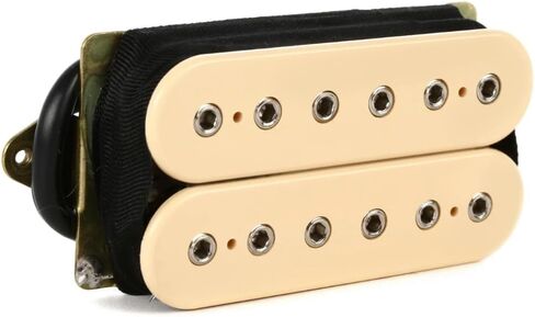 DiMarzio Super Distortion Humbucker Pickup DP100CR, Cream Bundle with 12x Fender Guitar Picks and Liquid Audio Instrument Polishing Cloth in Saudi Arabia