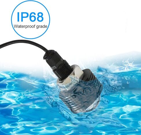 JXOFROAD RGB متعدد الألوان قارب قابس التصريف الضوء، 12 فولت مقاوم للماء التوصيل إغراء الفولاذ المقاوم للصدأ Transom أضواء بحرية للسفن للصيد الليلي in Kuwait