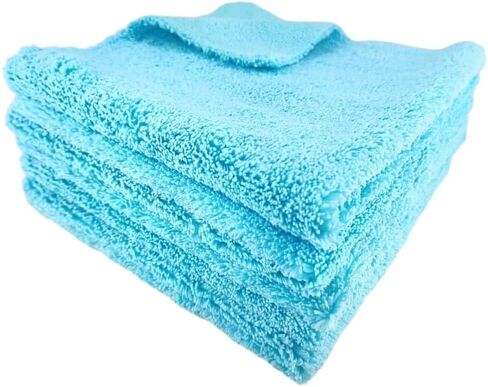 Ranvir Grewal car Towel 5 Pack Blue Colour- Machine Washable-microfabric in Saudi Arabia