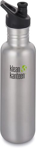 Klean Kanteen Classic Stainless Steel Singel Wall Non-Insulated Water Bottle with Sport Cap in Kuwait