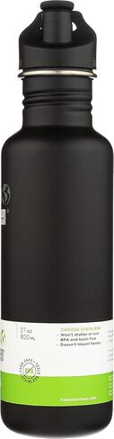 Klean Kanteen Classic Stainless Steel Singel Wall Non-Insulated Water Bottle with Sport Cap in Saudi Arabia