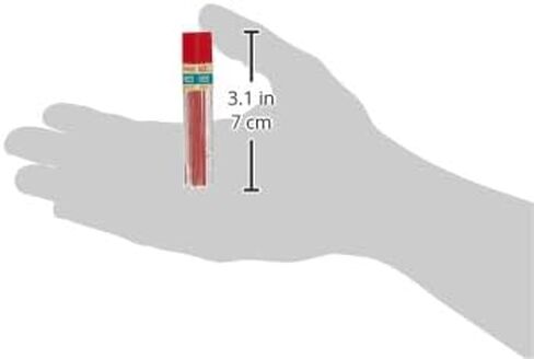 Pentel Lead Refill.7mm, 12/TB, Red (PENPPR7) in Saudi Arabia