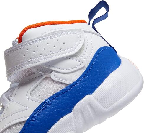 جوردن بيبي بوي's Jumpman Two Trey (الرضع/الأطفال الصغار) أبيض/هايبر رويال/برتقالي آمن/أبيض 4 طفل صغير M in Kuwait