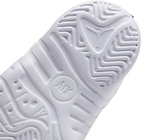 جوردن بيبي بوي's Jumpman Two Trey (الرضع/الأطفال الصغار) أبيض/هايبر رويال/برتقالي آمن/أبيض 4 طفل صغير M in Kuwait
