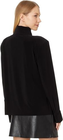 Norma Kamali Women's Nk Shirt W/Shoulder Pads in Saudi Arabia