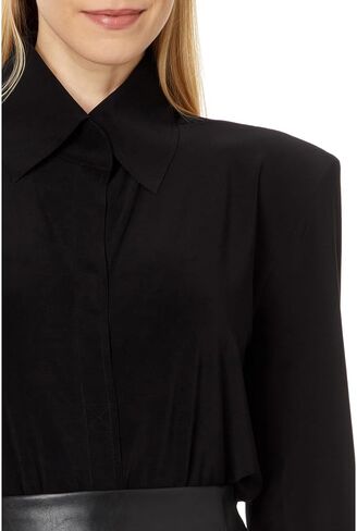 Norma Kamali Women's Nk Shirt W/Shoulder Pads in Saudi Arabia