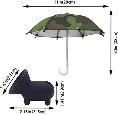 AXLORP Phone Umbrella for Sun - Cell Phone Umbrella Sun Shade Suction Cup Stand, Mobile Phone Holder with Universal Adjustable Anti-reflective Glare Blocking for Outdoor in Saudi Arabia