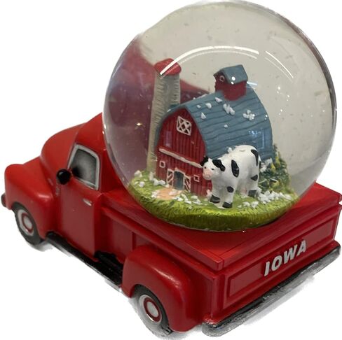 Iowa Truck Snow Globe in Saudi Arabia