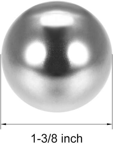 uxcell Precision Balls 1-1/8" Solid Chrome Steel G25 for Ball Bearing Keychain Wheel in Saudi Arabia