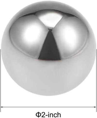 uxcell Precision Balls 1-1/8" Solid Chrome Steel G25 for Ball Bearing Keychain Wheel in Saudi Arabia