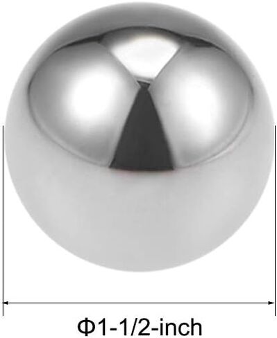 uxcell Precision Balls 1-1/8" Solid Chrome Steel G25 for Ball Bearing Keychain Wheel in Saudi Arabia