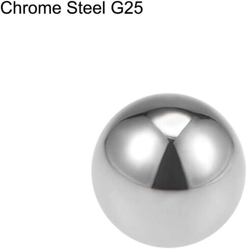 uxcell Precision Balls 1-1/8" Solid Chrome Steel G25 for Ball Bearing Keychain Wheel in Saudi Arabia