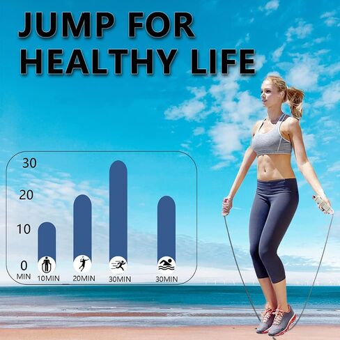 Jump Ropes for Fitness,Rope Skipping Kids,Jump Rope For Adults Lose Weighted,Best Cardio Workout & Endurance Training Gym in Saudi Arabia