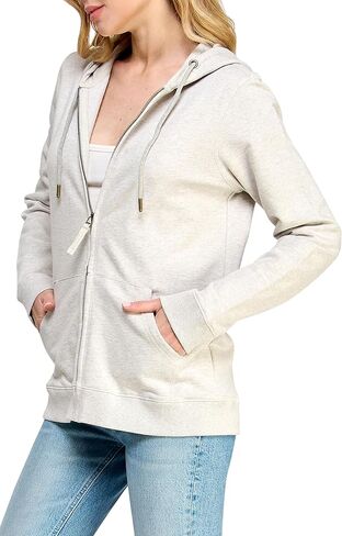 سويت شيرت نسائي من القطن العضوي بنسبة 100% معتمد من GOTS من ENCHANTED COTTONS مزود بغطاء للرأس مع جيب in Kuwait