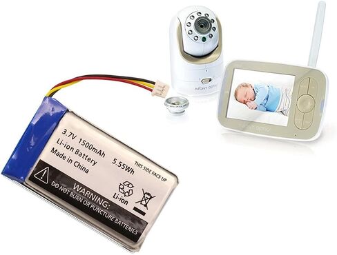 1500mAh Replacement Battery for Infant Optics DXR-8 Video Baby Monitors, SP803048 Lithium Ion Rechargeable in Saudi Arabia