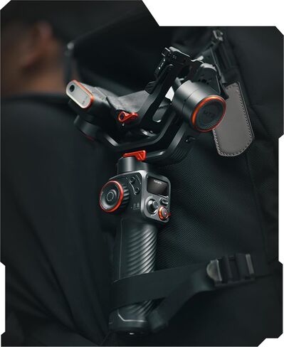 hohem iSteady MT2 Gimbal Stabilizer for Camera, 4 in 1 3-Axis Gimbal for Mirrorless/Compact Camera/Action Camera/Smartphone, OLED Display, Compatible for Canon/Sony/Nikon/iPhone in Saudi Arabia