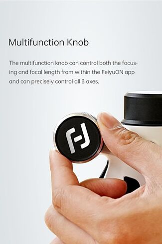 مجموعة Feiyu SCORP Mini P، مثبت انحراف للهاتف الذكي مع حامل توسيع مستشعر تتبع الضوء المغناطيسي، انحراف للهاتف ثلاثي المحاور لهاتف iPhone وAndroid ومقبض حبال متكامل 520 جرام أقصى حمولة in Kuwait