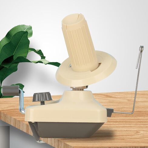 ayasee الغزل الكرة اللفاف للكروشيه والحياكة، الغزل baller اللفاف الأيدي تشغيل الغزل السريع المشبك الطاولة، أدوات الكروشيه، لوازم الحياكة in Kuwait