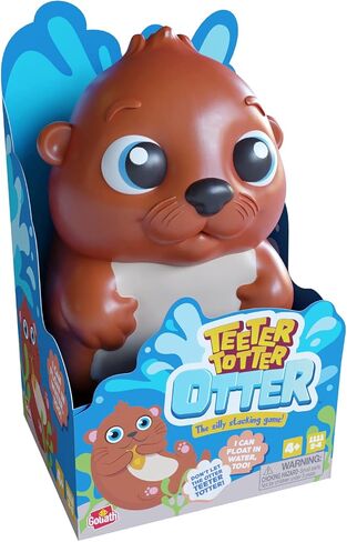 Goliath Teeter Totter Otter Game - Silly Stacking Floating Balance Game - Kids Games, 2-4 Players, Ages 4+ in Saudi Arabia