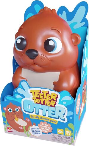 Goliath Teeter Totter Otter Game - Silly Stacking Floating Balance Game - Kids Games, 2-4 Players, Ages 4+ in Saudi Arabia