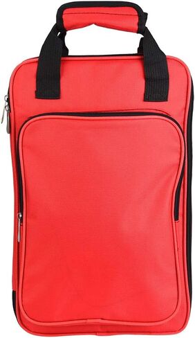 Bnineteenteam Drumstick Bag Large Capacity Thickened Cotton Mallet Bag Backpack Portable Waterproof Drum Stick Storage Backpack for Drum Stick Storage(Red) Playing Accessories in Saudi Arabia