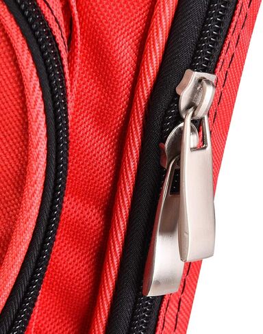 Bnineteenteam Drumstick Bag Large Capacity Thickened Cotton Mallet Bag Backpack Portable Waterproof Drum Stick Storage Backpack for Drum Stick Storage(Red) Playing Accessories in Saudi Arabia