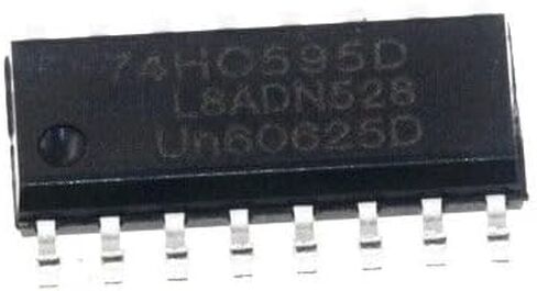 50pcs 74HC595D 74HC595 8 Bit Shift Register SOP-16 in Saudi Arabia