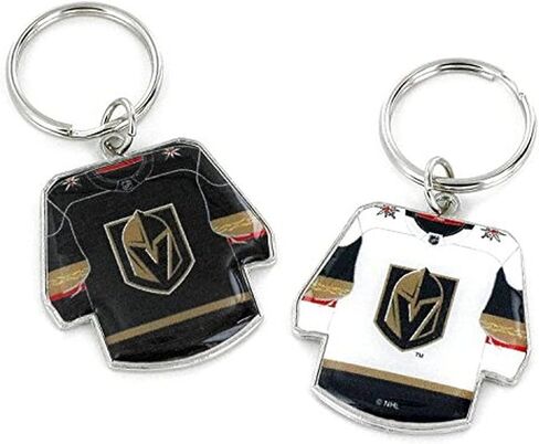 سلسلة مفاتيح جيرسي قابلة للعكس من أمينكو NHL Vegas Golden Knights Home/Away in Saudi Arabia