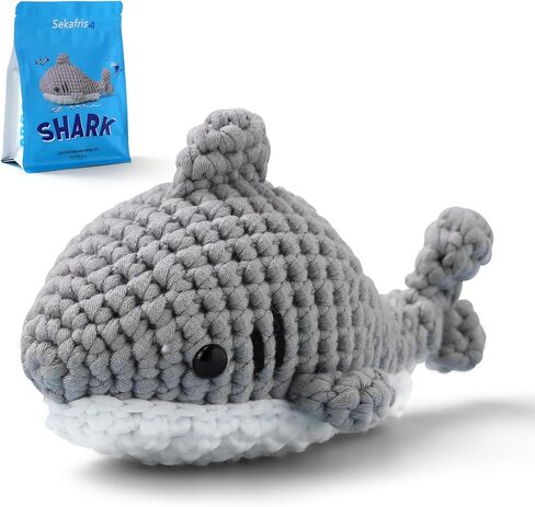Sekafris Crochet Kit for Beginners - Beginner Crochet Kit for Adults with Step-by-Step Video Tutorials - Amigurumi Crochet Kit - Basketball, Rugby, Baseball in Saudi Arabia