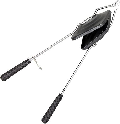 Vaishnavi Creations Manual Sandwich Maker, Gas Sandwich Toaster, Stove top Sandwich Press Toaster - Black, Non-Stick Grilled Sandwich Toaster with Handle, Length - 15, Width - 4.5, Height- 2 Inches in Saudi Arabia