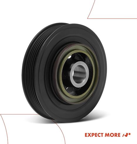 A-Premium Engine Harmonic Balancer Crankshaft Pulley Compatible with Ford Escape 2013-2018, Fusion 2013-2018, Transit Connect 2014-2016, DOHC L4 1.5L 1.6L, Replace# BM5Z6312A in Saudi Arabia