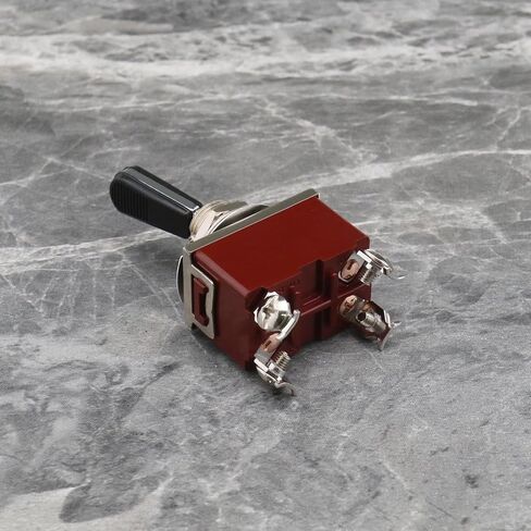Create idea Momentary Rocker Toggle Switch Black PC Wear-Resistant Handle Electrical Switch 3 Position 6 Pin ON/Off/ON Switch for AC 250V15A/125V20A Circuits Operation TEN-A-6310BK-A203 in Saudi Arabia