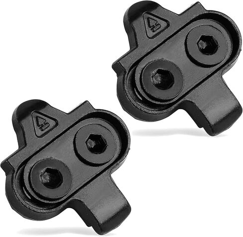 Jowxsx 2Pcs Black Mountain Bike Cleats, Compatible with Shimano SM-SH51 SPD Pedal for Indoor Outdoor Cycling Bike Bicycle Cleat Set Replacement Cleats in Saudi Arabia