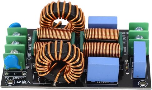 مرشح EMI 110 فولت 20A 250 فولت لـ Fcc لتصفية الصوت لمرشح EMC القامع ستيريو استقبال مرشحات التدخل الكهرومغناطيسي in Kuwait