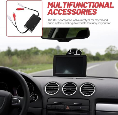 مضخم صوت السيارة، مرشحات الضوضاء، عازل حلقة لصوت السيارة والستيريو المنزلي in Kuwait