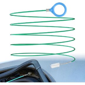 Auto Sunroof Drain Cleaning Tool 118 Inch with Stainless Steel Hinges & Eco POM, Flexible Scratch-Free Cleaner for Car Sunroof & Windshield Drain, Also for Fridge & Fish Tank & AC Drains Pipe in Kuwait