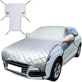 Windshield Cover for Ice and Snow, Windshield Snow Cover, Car Windshield Cover, 600D Waterproof Heavy Duty Universal for Most Cars SUVs Vans Truck (90 x 98 Inch) in Saudi Arabia