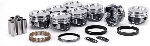 مكابس KB PERFORMANCE مكبس KB، سلسلة KB، Hypereutectic، 4.170 بوصة تتحمل، 5/64 × 5/64 × 3/16 بوصة أخاديد حلقية، ناقص 28.00 سم مكعب in Saudi Arabia