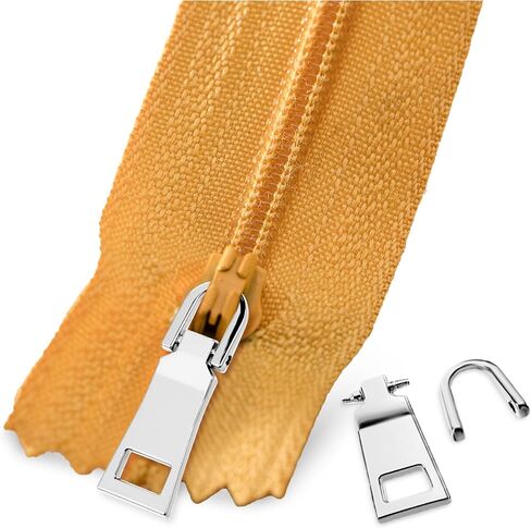3pcs Silver Zipper Pull Replacement Zipper Repair Zippers Tab Repair for Luggage Gold Zippers Slider Pull Tab for Backpack Jacket Suitcase Coat Handbags Sewing Notions and Supplies(Samll/Middle/Large) in Saudi Arabia