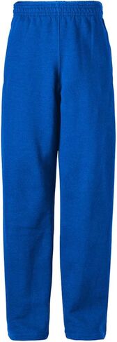 Soffe Youth Open Bottom Heavy Weight Pocket Sweatpant, Navy, Medium in Saudi Arabia