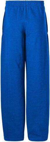 Soffe Youth Open Bottom Heavy Weight Pocket Sweatpant, Navy, Medium in Saudi Arabia