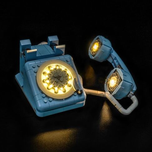 LED Lighting Compatible with Lego Retro Telephone 31174 - JUST Lights,Light Kit Compatible with Lego Creator 3in1 31174,NOT Included The Model Set in Saudi Arabia